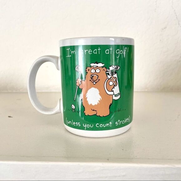 Shoebox Greetings “I’m great at golf” coffee cup - Picture 4 of 10